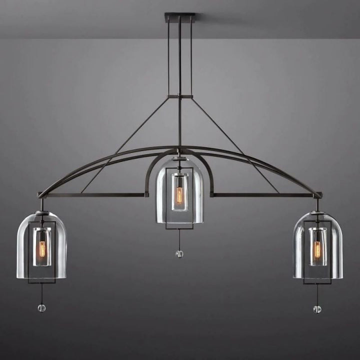 Fulcrum Linear Chandelier 85" - ebuylight