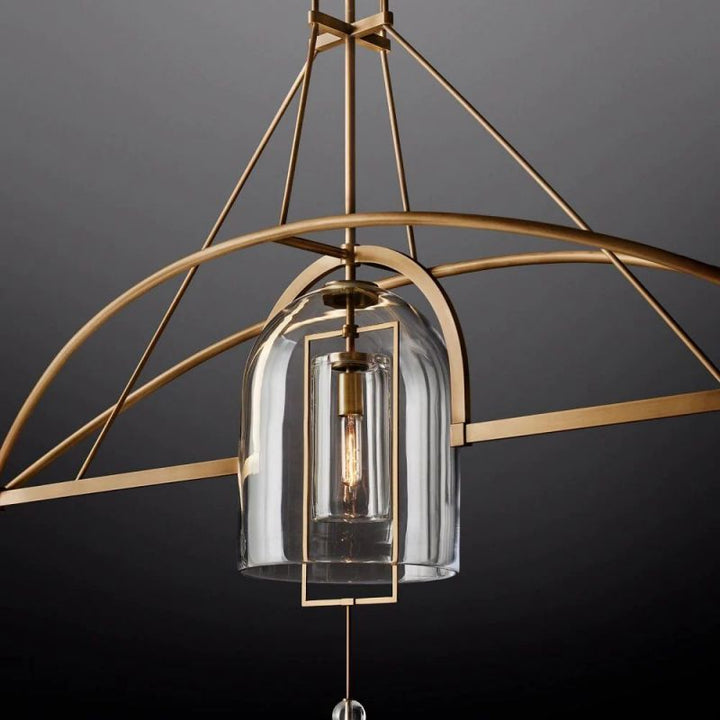 Fulcrum Linear Chandelier 85" - ebuylight