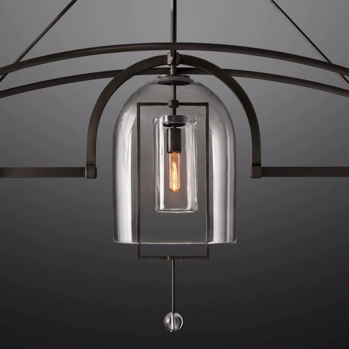 Fulcrum Linear Chandelier 85" - ebuylight