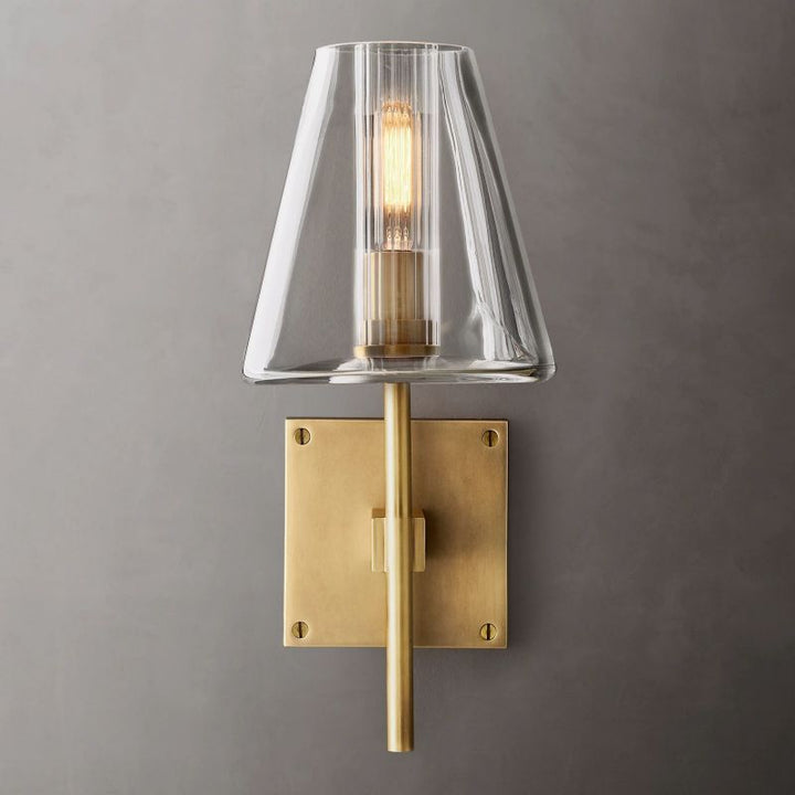 Fulhem Glass Shade Sconce - ebuylight