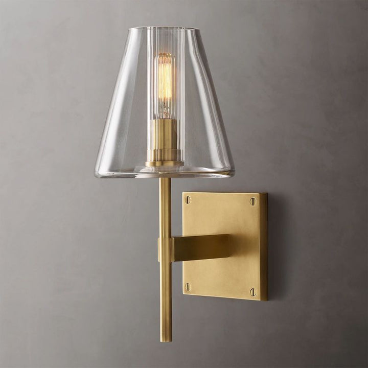 Fulhem Glass Shade Sconce - ebuylight