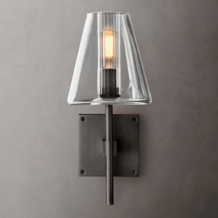 Fulhem Glass Shade Sconce - ebuylight