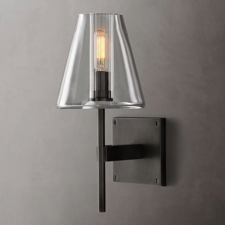 Fulhem Glass Shade Sconce - ebuylight