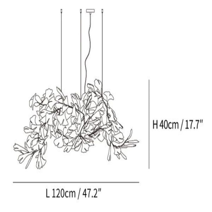 Gingko Luxury Chandelier Style G - ebuylight