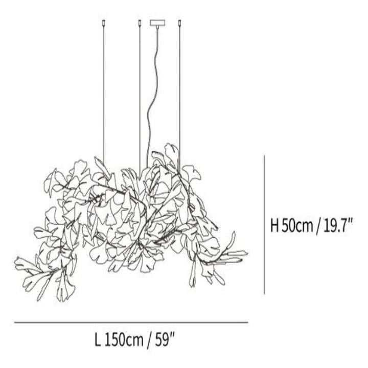 Gingko Luxury Chandelier Style G - ebuylight