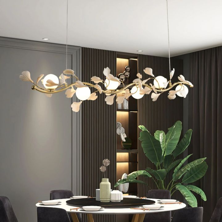 Gingko Glass Chandelier - ebuylight