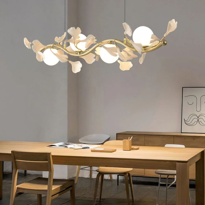 Gingko Glass Chandelier - ebuylight