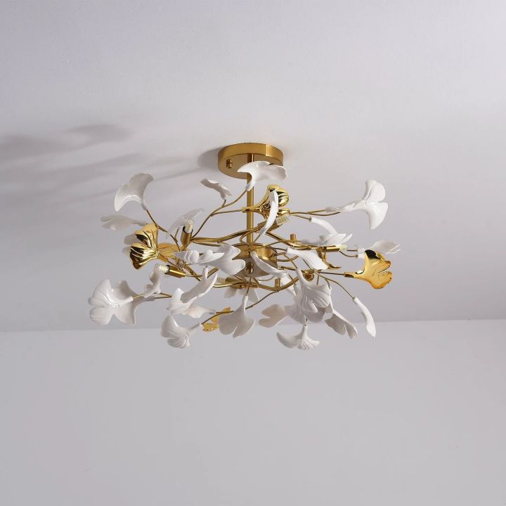 Gingko Luxury Chandelier Style B - ebuylight