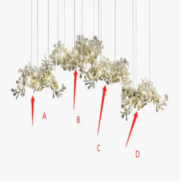 Gingko Luxury Chandelier Style H - ebuylight