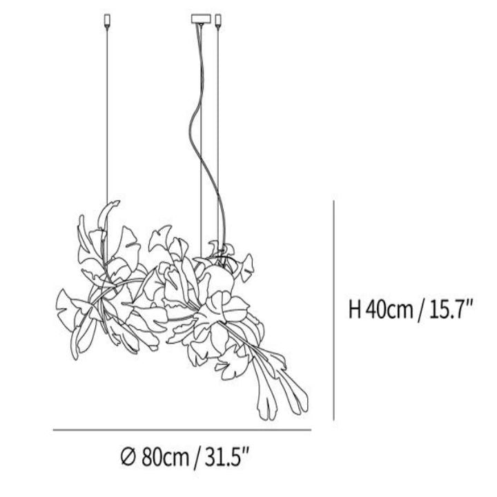 Gingko Luxury Chandelier Style I - ebuylight