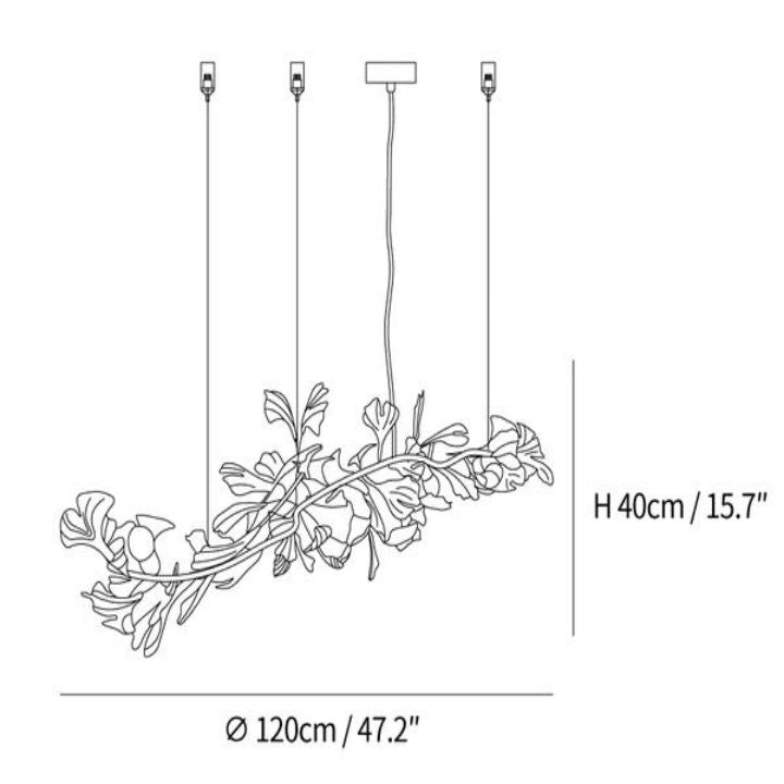 Gingko Luxury Chandelier Style I - ebuylight