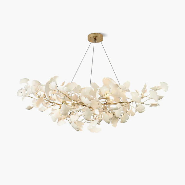 Ceramic Gingko Chandelier B - ebuylight