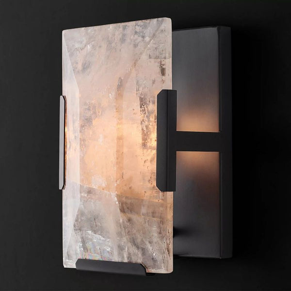 Harson Calcite Short Wall Sconce - ebuylight