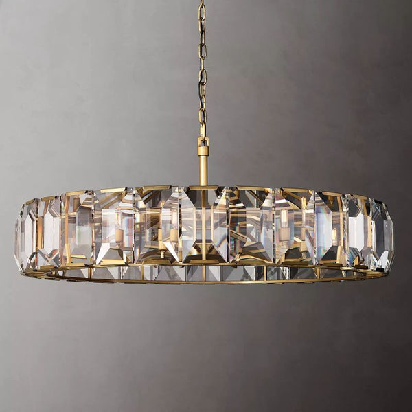 Harson Crystal Round Chandelier 60" - ebuylight