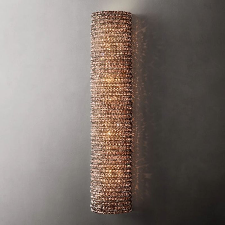 Halo Crystal Smoke Wall Sconce - ebuylight