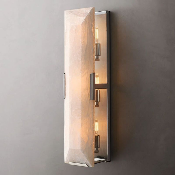 Harson Alabaster Linear Sconce - ebuylight