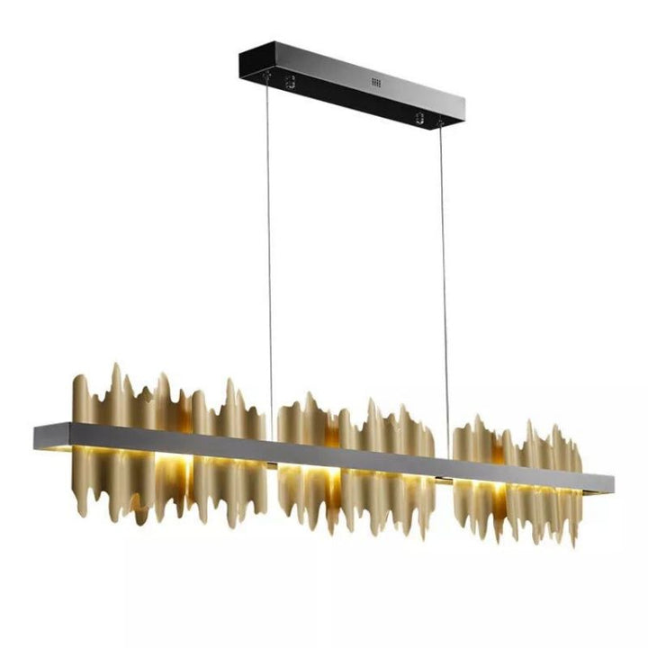 Hill Modern Sculpture Linear Chandelier - ebuylight