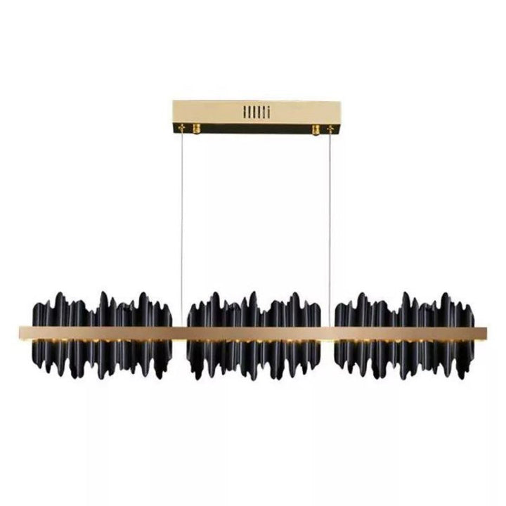 Hill Modern Sculpture Linear Chandelier - ebuylight