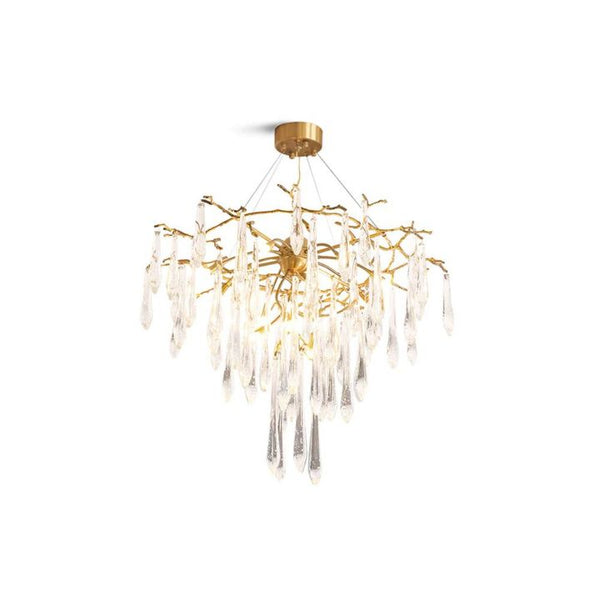 Icicle Crystal Luxury Branch Chandelier - ebuylight