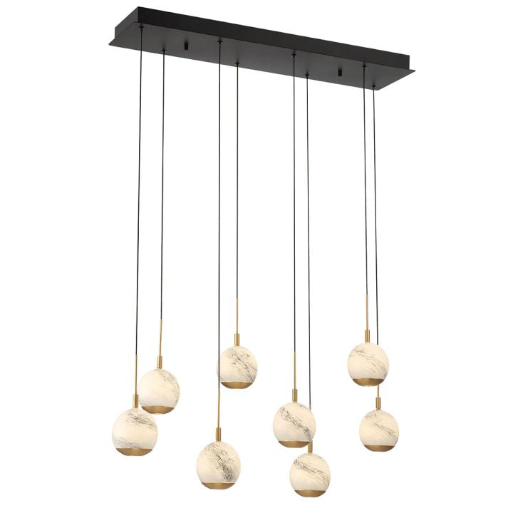 Kimma Lights Linear LED Chandelier - ebuylight