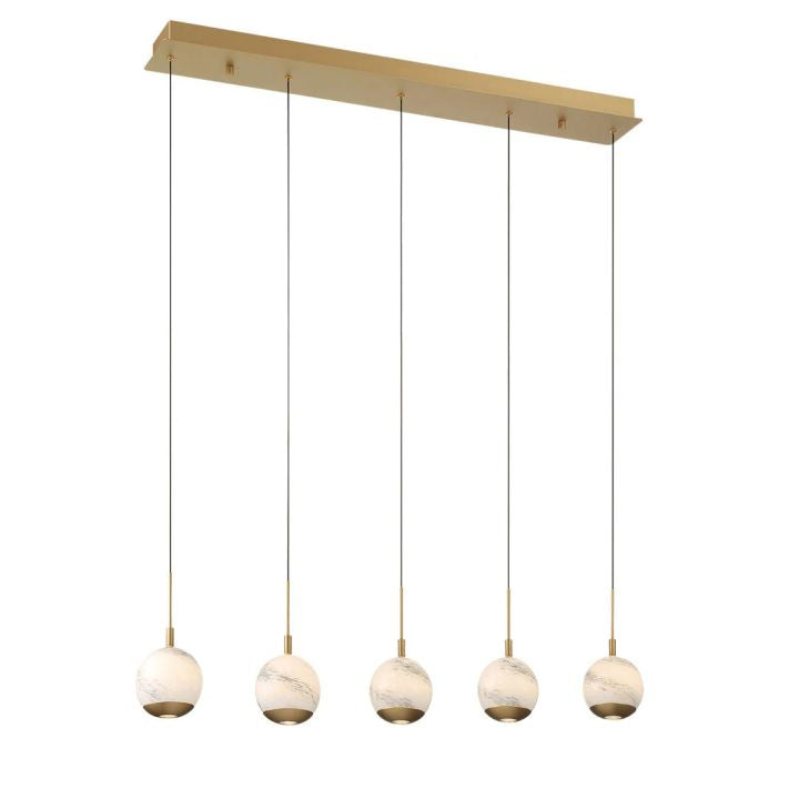 Kimma Lights Linear LED Chandelier - ebuylight