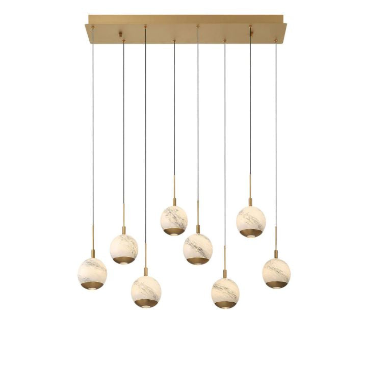 Kimma Lights Linear LED Chandelier - ebuylight