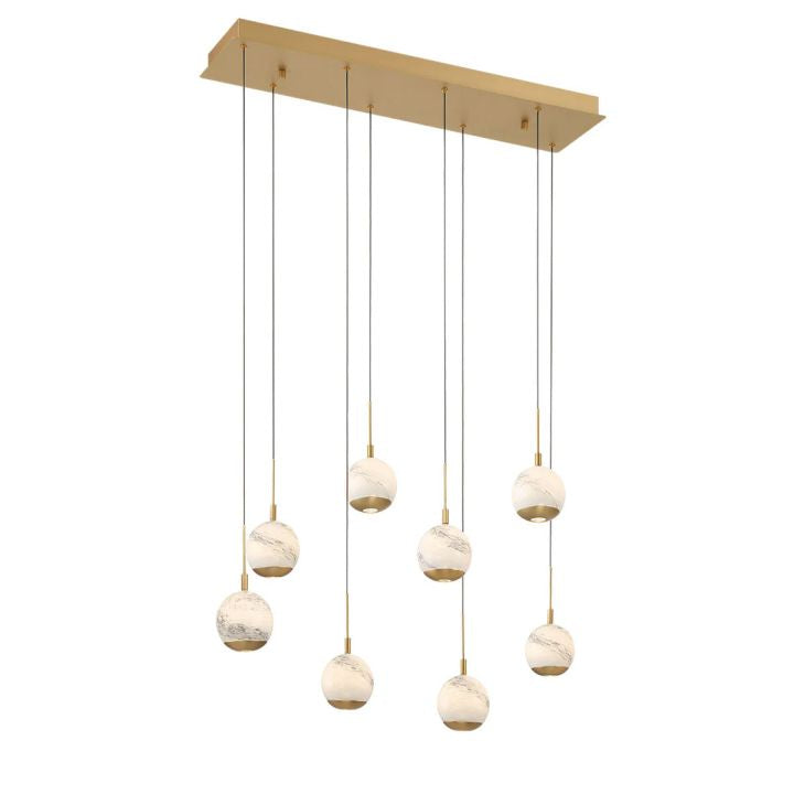 Kimma Lights Linear LED Chandelier - ebuylight