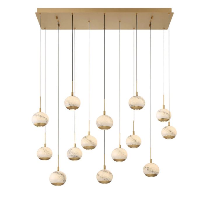 Kimma Lights Linear LED Chandelier - ebuylight