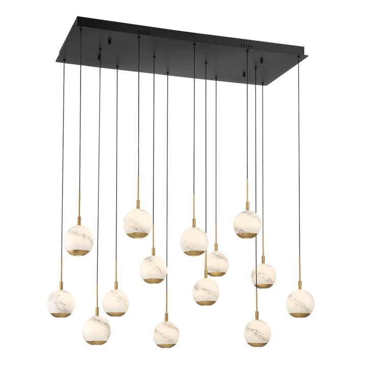 Kimma Lights Linear LED Chandelier - ebuylight