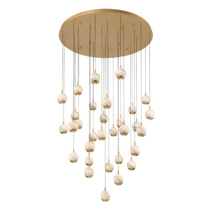 Kimma Lights Round LED Chandelier - ebuylight