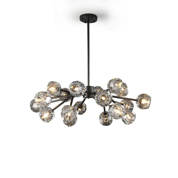 Kristal Glass Round Chandelier 36" - thebelacan