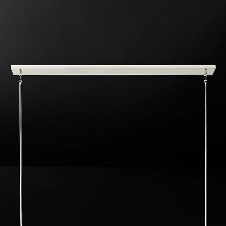 Kuseau Glass Linear Chandelier 60" - ebuylight