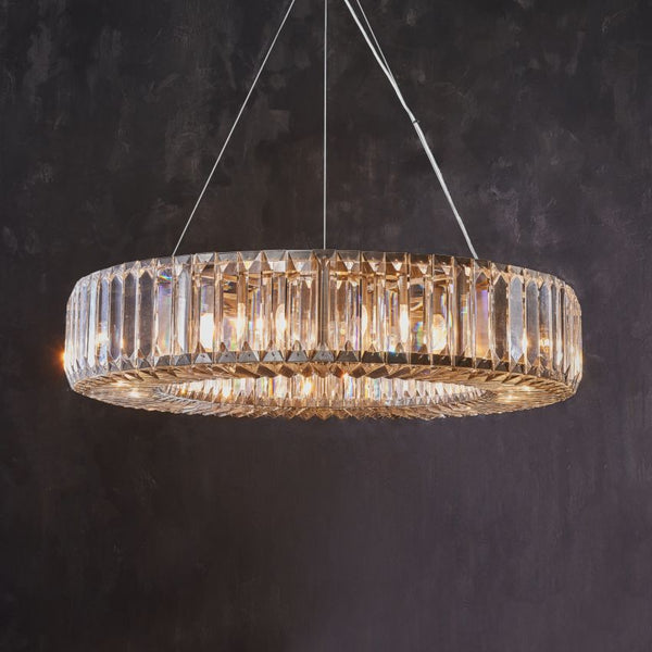 Lito Round Crystals Chandelier