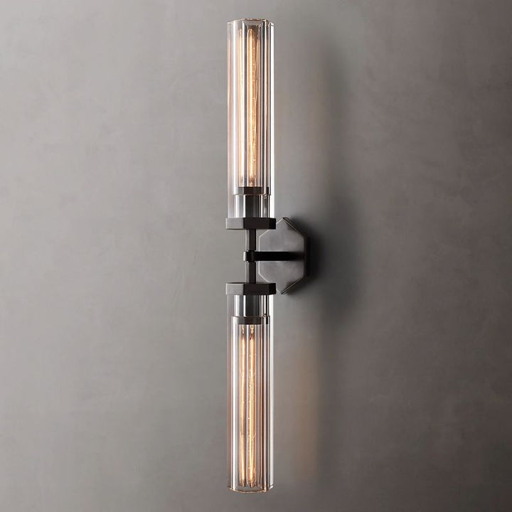 Lambert Hexagonal Linear Grand Wall Sconce - ebuylight