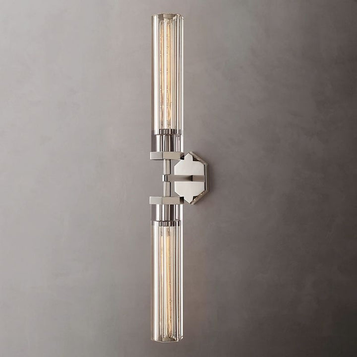 Lambert Hexagonal Linear Grand Wall Sconce - ebuylight