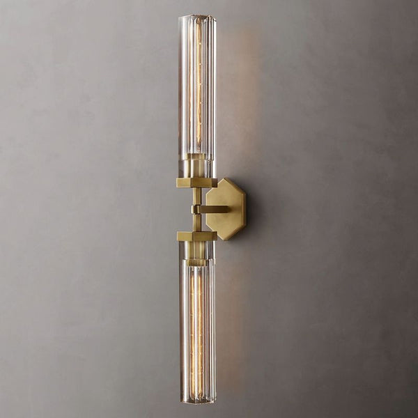 Lambert Hexagonal Linear Grand Wall Sconce - ebuylight