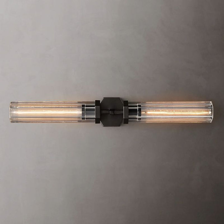 Lambert Hexagonal Linear Grand Wall Sconce - ebuylight