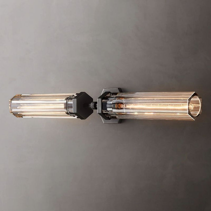 Lambert Hexagonal Linear Grand Wall Sconce - ebuylight