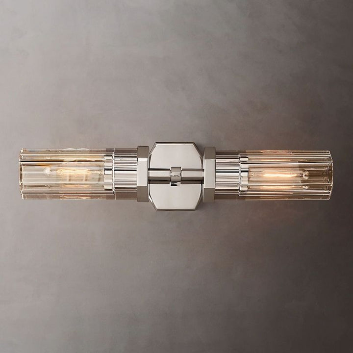 Lambert Hexagonal Linear Short Wall Sconce - ebuylight