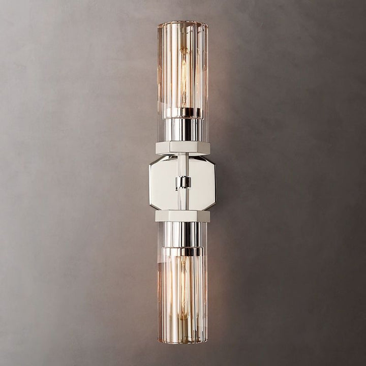 Lambert Hexagonal Linear Short Wall Sconce - ebuylight