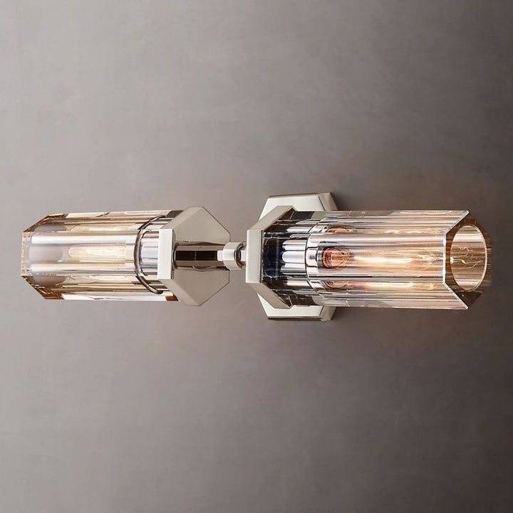 Lambert Hexagonal Linear Short Wall Sconce - ebuylight