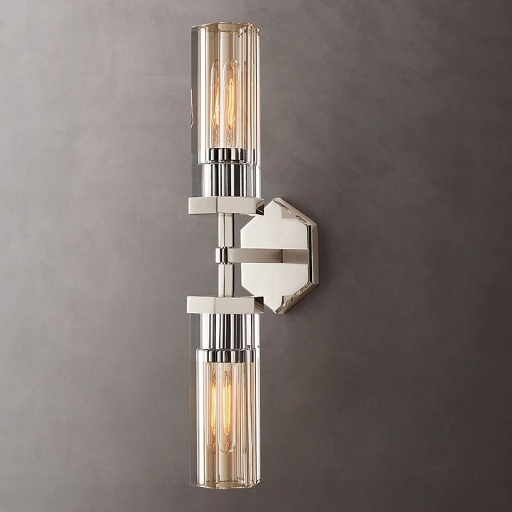 Lambert Hexagonal Linear Short Wall Sconce - ebuylight