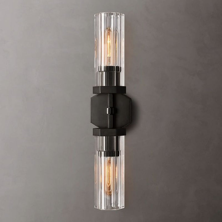 Lambert Hexagonal Linear Short Wall Sconce - ebuylight