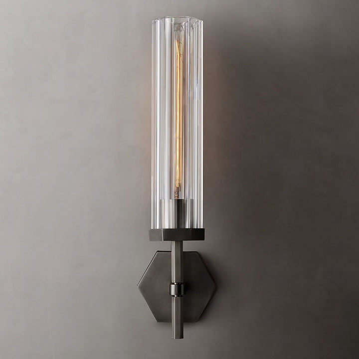 Lambert Hexagonal Grand Wall Sconce - ebuylight