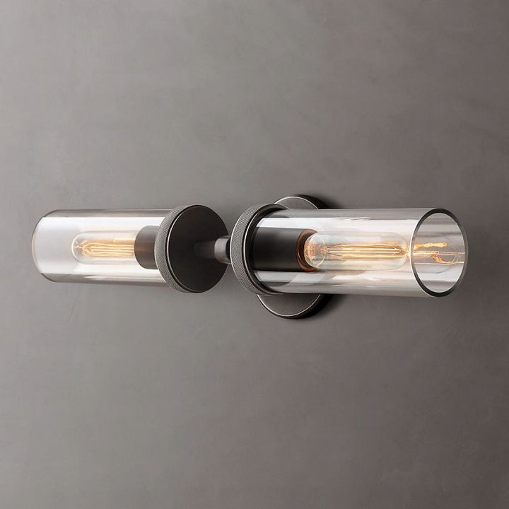 Lambert Round Linear Short Wall Sconce - ebuylight