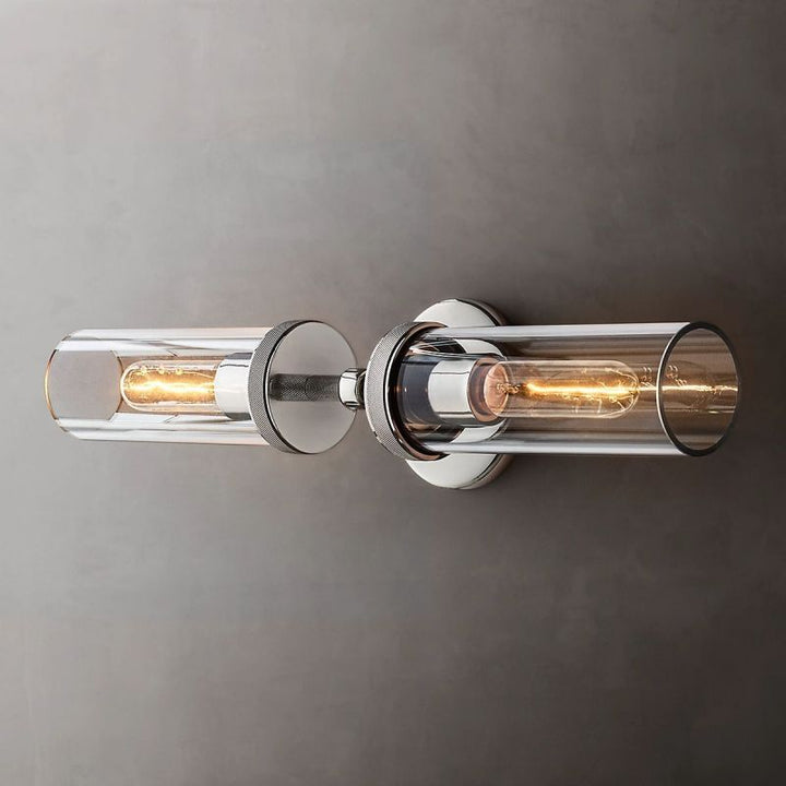 Lambert Round Linear Short Wall Sconce - ebuylight