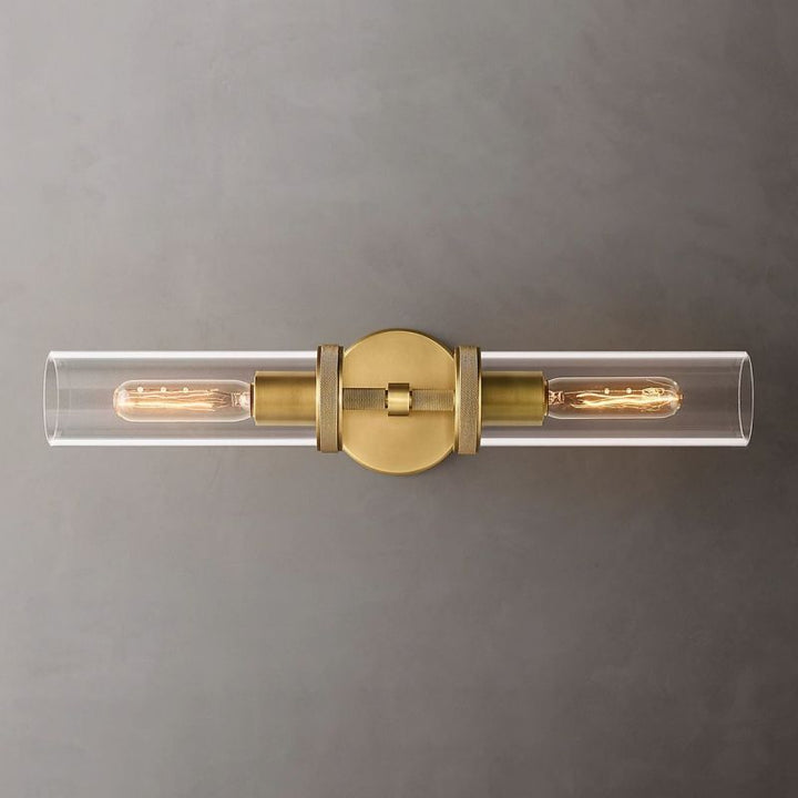 Lambert Round Linear Short Wall Sconce - ebuylight