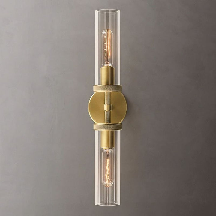 Lambert Round Linear Short Wall Sconce - ebuylight