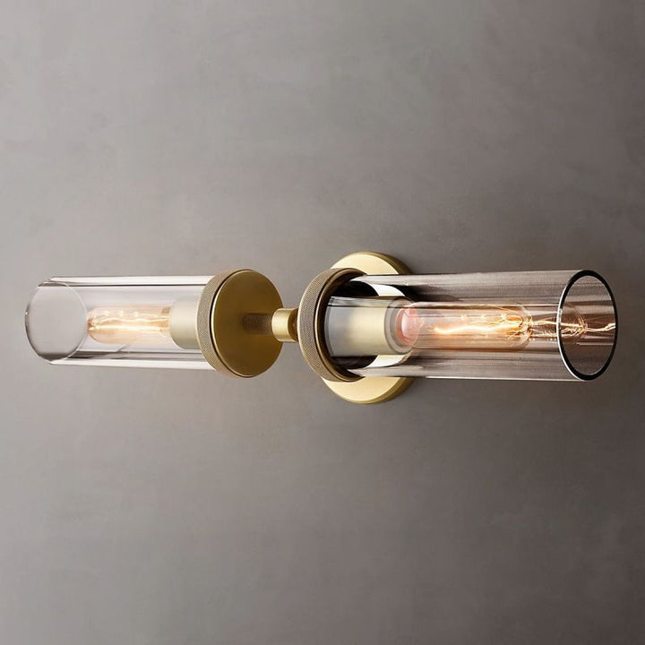 Lambert Round Linear Short Wall Sconce - ebuylight