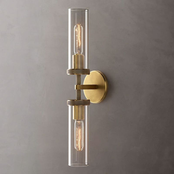 Lambert Round Linear Short Wall Sconce - ebuylight